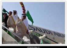 صاحب السمو الملكي الأمير مشاري يصل الباحة